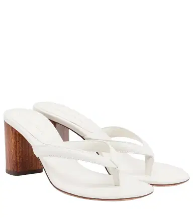 Gianvito Rossi Leather thong sandals | Thumbnail 1