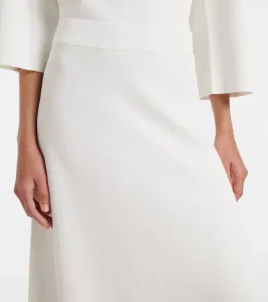 Max Mara Crêpe midi skirt | Thumbnail 4