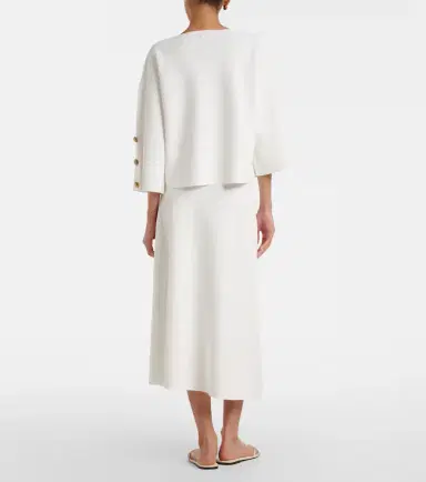 Max Mara Crêpe midi skirt | Thumbnail 5