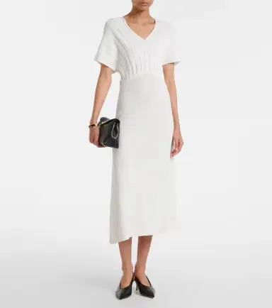 Max Mara Crêpe midi dress | Thumbnail 2