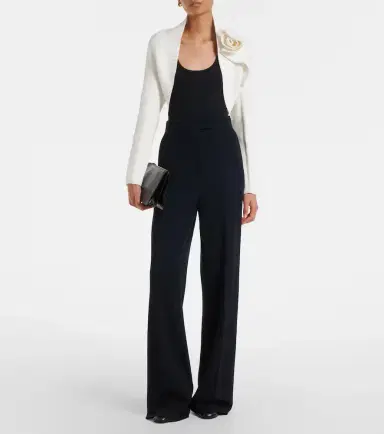 Max Mara Knitted floral-appliqué shrug | Thumbnail 3