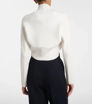 Max Mara Knitted floral-appliqué shrug | Thumbnail 5