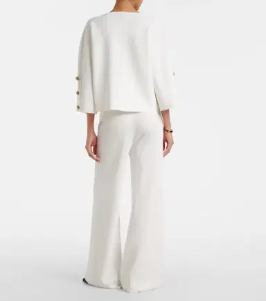 Max Mara Crêpe wide-leg pants | Thumbnail 5