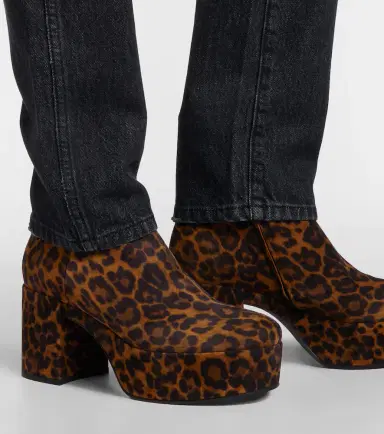 Gianvito Rossi Sally leopard-print suede ankle boots | Thumbnail 5 Gianvito Rossi Sally leopard-print suede ankle boots | Thumbnail 5