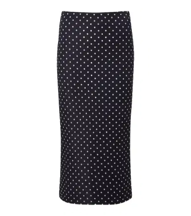 Max Mara Polka-dot jersey midi skirt | Thumbnail 1