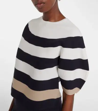 Max Mara Striped knitted sweater | Thumbnail 5