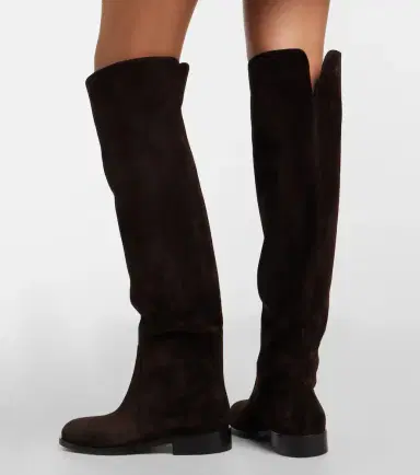 Gianvito Rossi Zayne suede knee-high boots | Thumbnail 5 Gianvito Rossi Zayne suede knee-high boots | Thumbnail 5