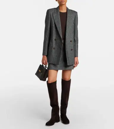 Gianvito Rossi Zayne suede knee-high boots | Thumbnail 6 Gianvito Rossi Zayne suede knee-high boots | Thumbnail 6