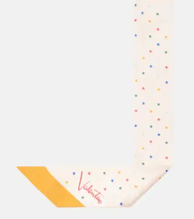 Valentino Starry silk scarf | Thumbnail 2