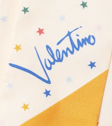 Valentino Starry silk scarf | Thumbnail 3
