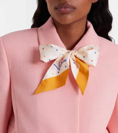 Valentino Starry silk scarf | Thumbnail 4