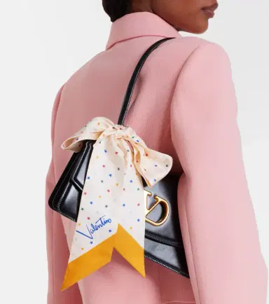 Valentino Starry silk scarf | Thumbnail 5