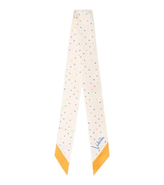 Starry silk scarf