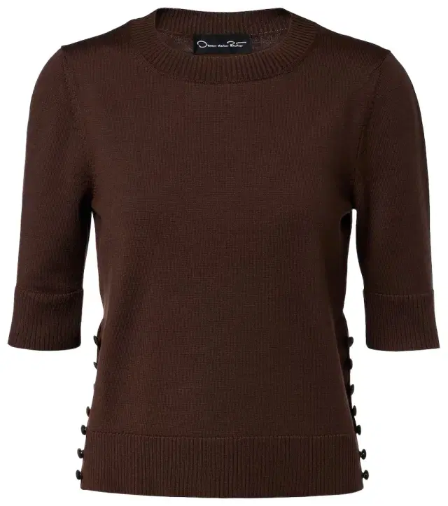 Oscar de la Renta Virgin wool sweater