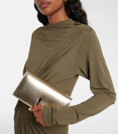 Christian Louboutin Bettina Small metallic leather clutch | Thumbnail 7 Christian Louboutin Bettina Small metallic leather clutch | Thumbnail 7