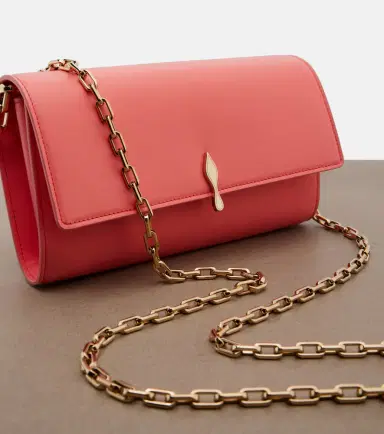 Christian Louboutin Bettina Small leather wallet on chain | Thumbnail 2