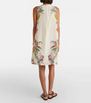 Etro Printed silk minidress | Thumbnail 3