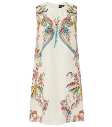 Etro Printed silk minidress | Thumbnail 1