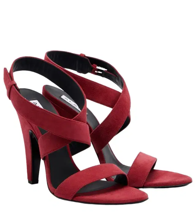 Alaia Alaïa Cone suede slingback sandals