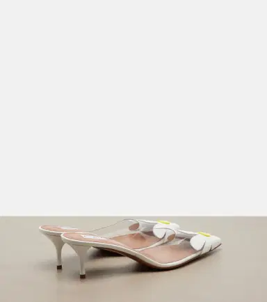 Alaïa Alaïa Bloom floral mules | Thumbnail 4 Alaïa Alaïa Bloom floral mules | Thumbnail 4