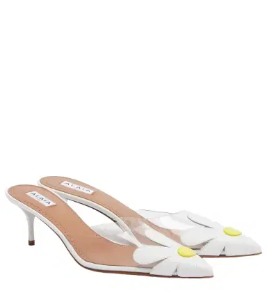 Alaïa Alaïa Bloom floral mules | Thumbnail 1 Alaïa Alaïa Bloom floral mules | Thumbnail 1