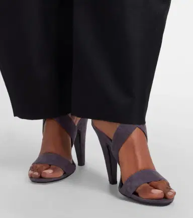 Alaïa Alaïa Cone suede sandals | Thumbnail 5