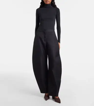 Alaïa Alaïa Cube suede wedge mules | Thumbnail 6