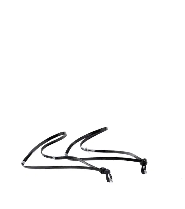 Alaia Alaïa Invisible leather thong sandals