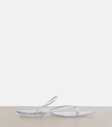 Alaïa Alaïa Invisible leather thong sandals | Thumbnail 3