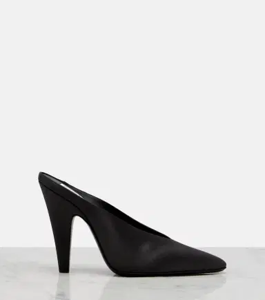 Alaïa Alaïa Cone satin mules | Thumbnail 2