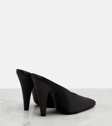 Alaïa Alaïa Cone satin mules | Thumbnail 4