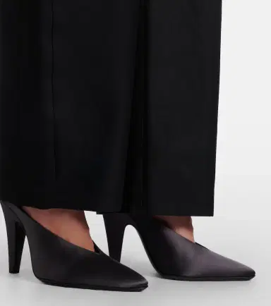 Alaïa Alaïa Cone satin mules | Thumbnail 5
