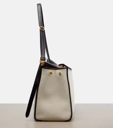 Alaia Alaïa Le Click Pocket Large canvas shoulder bag | Thumbnail 4