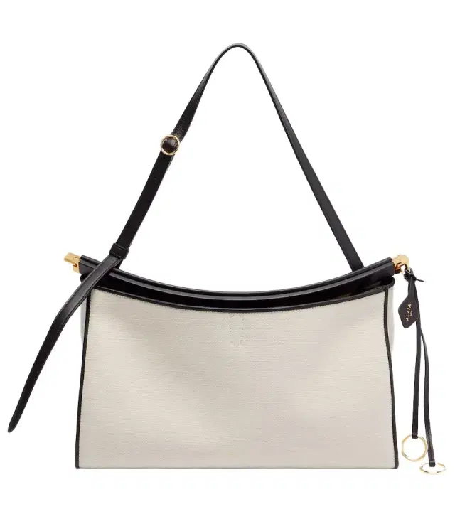 Alaia Alaïa Le Click Pocket Large canvas shoulder bag