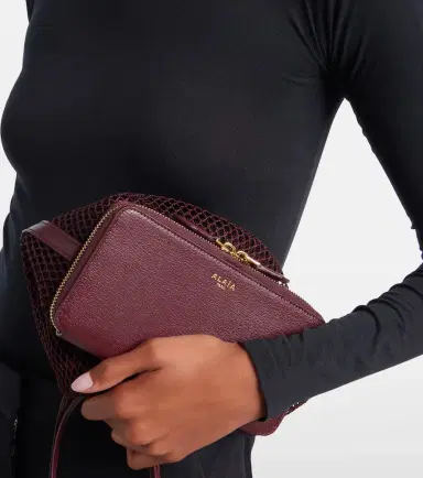 Alaia Alaïa Le Pochon fishnet bucket bag | Thumbnail 5