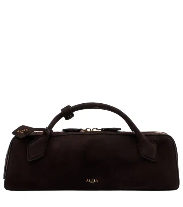 Alaia Alaïa Le Teckel Small suede clutch