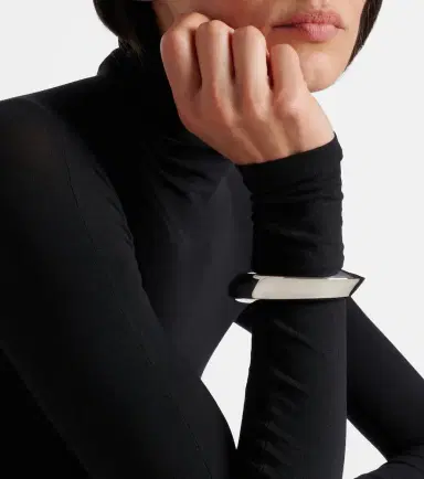 Alaïa Alaïa Edge Small cuff bracelet | Thumbnail 5