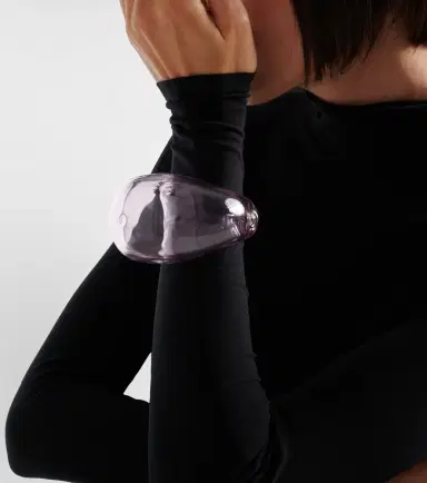 Alaia Alaïa Glass cuff bracelet | Thumbnail 5