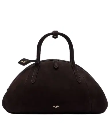 Alaïa Alaïa Purse Small suede top-handle bag | Thumbnail 1