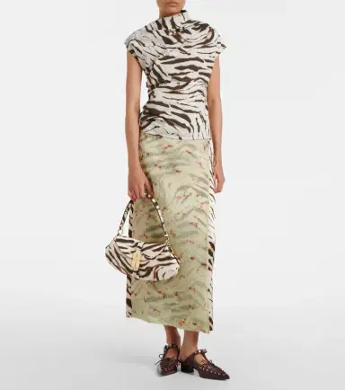 Ganni B-Kat Small zebra-print shoulder bag | Thumbnail 6 Ganni B-Kat Small zebra-print shoulder bag | Thumbnail 6