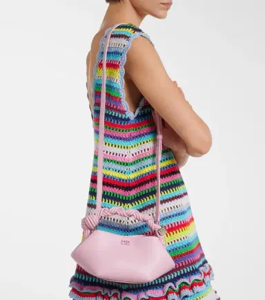 Ganni Bou Mini top-handle bag | Thumbnail 6 Ganni Bou Mini top-handle bag | Thumbnail 6