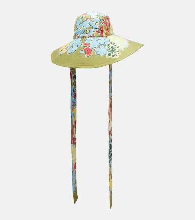 ALÉMAIS Alémais Solstice floral cotton sun hat | Thumbnail 3 ALÉMAIS Alémais Solstice floral cotton sun hat | Thumbnail 3