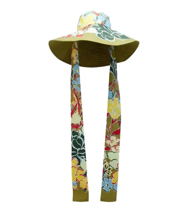 Alémais Solstice floral cotton sun hat