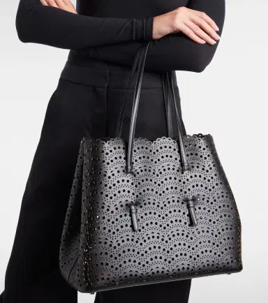 Alaïa Alaïa Mina 37 Vienne leather tote bag | Thumbnail 5