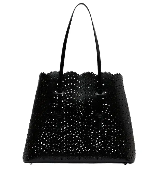 Alaia Alaïa Mina 37 Vienne leather tote bag
