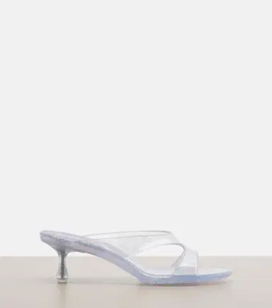 Jimmy Choo Jelly Drop glitter TPU mules | Thumbnail 4