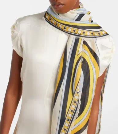 La DoubleJ Printed scarf | Thumbnail 5