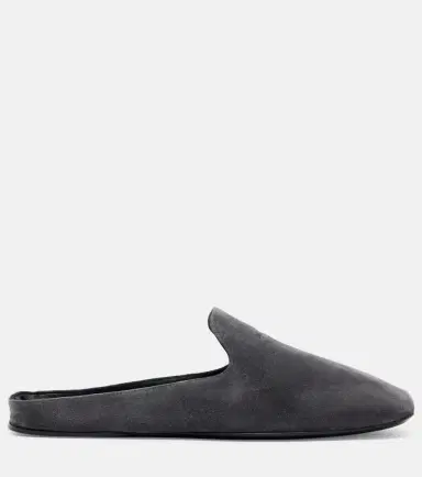 Max Mara Logo suede mules | Thumbnail 3 Max Mara Logo suede mules | Thumbnail 3