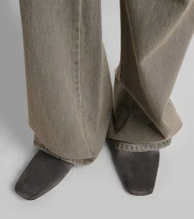 Max Mara Logo suede mules | Thumbnail 5 Max Mara Logo suede mules | Thumbnail 5