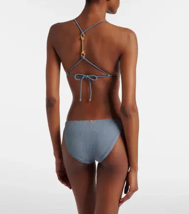 ViX Paula Hermanny Nika embellished triangle bikini top | Thumbnail 3